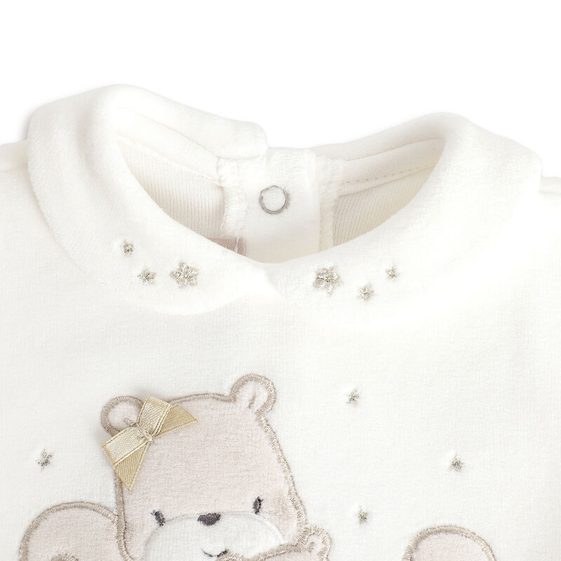 Girls Bronze Applique Sweater with Leggings image number 4